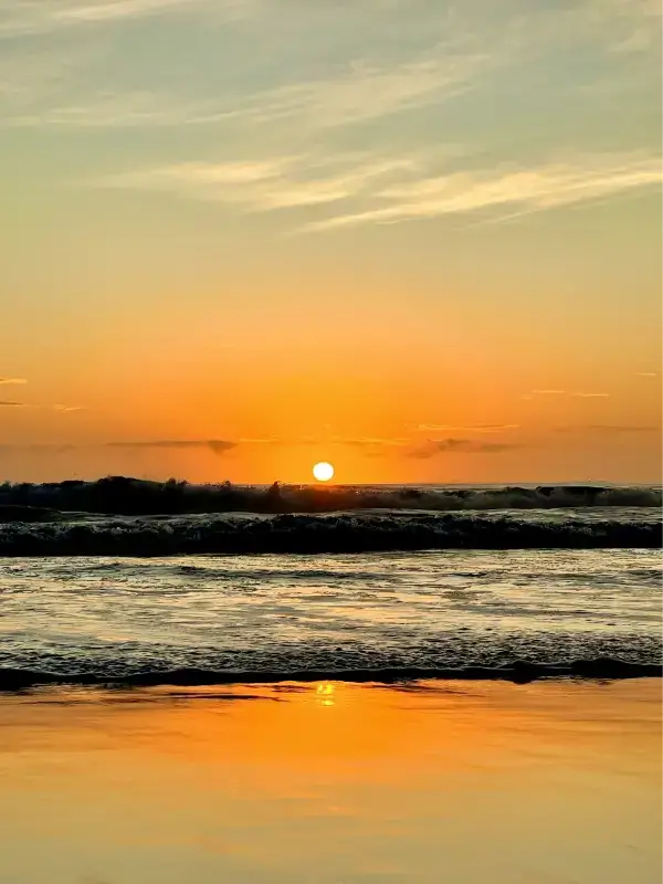 Stunning sunrise at Gold Coast